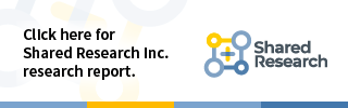 Click here for Shared Research Inc. research report. Shared Research
