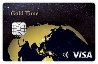 Gold Timeカード表面画像